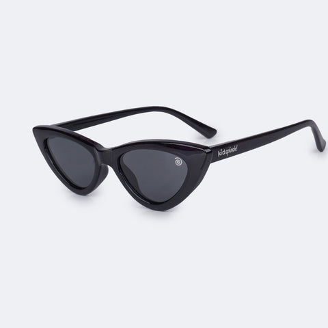 Óculos de Sol Infantil KidSplash! Proteção UV Gatinho Preto - óculos gatinho preto