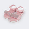 Sandália Infantil Pampili Slim Bombom Strass Rosa
