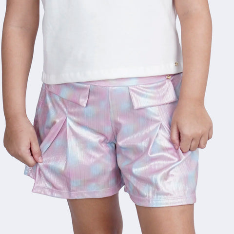 Short Infantil Pampili Pregas Tye Dye
