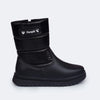 Bota Infantil Feminina Pampili Flora Comfy Preta