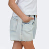 Short Jeans Infantil Pampili Cintura Alta Claro
