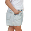 Short Jeans Infantil Pampili Cintura Alta Claro