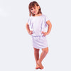 Saida de Praia Infantil Feminina Babadinhos Branca