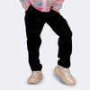 Calça Cargo Infantil Pampili Preta