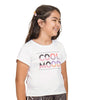Camiseta Infantil Pampili Cool Mood Branca Colorida