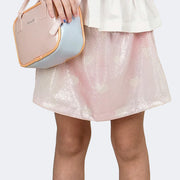 Short Saia Infantil Pampili Tie Dye Rosa