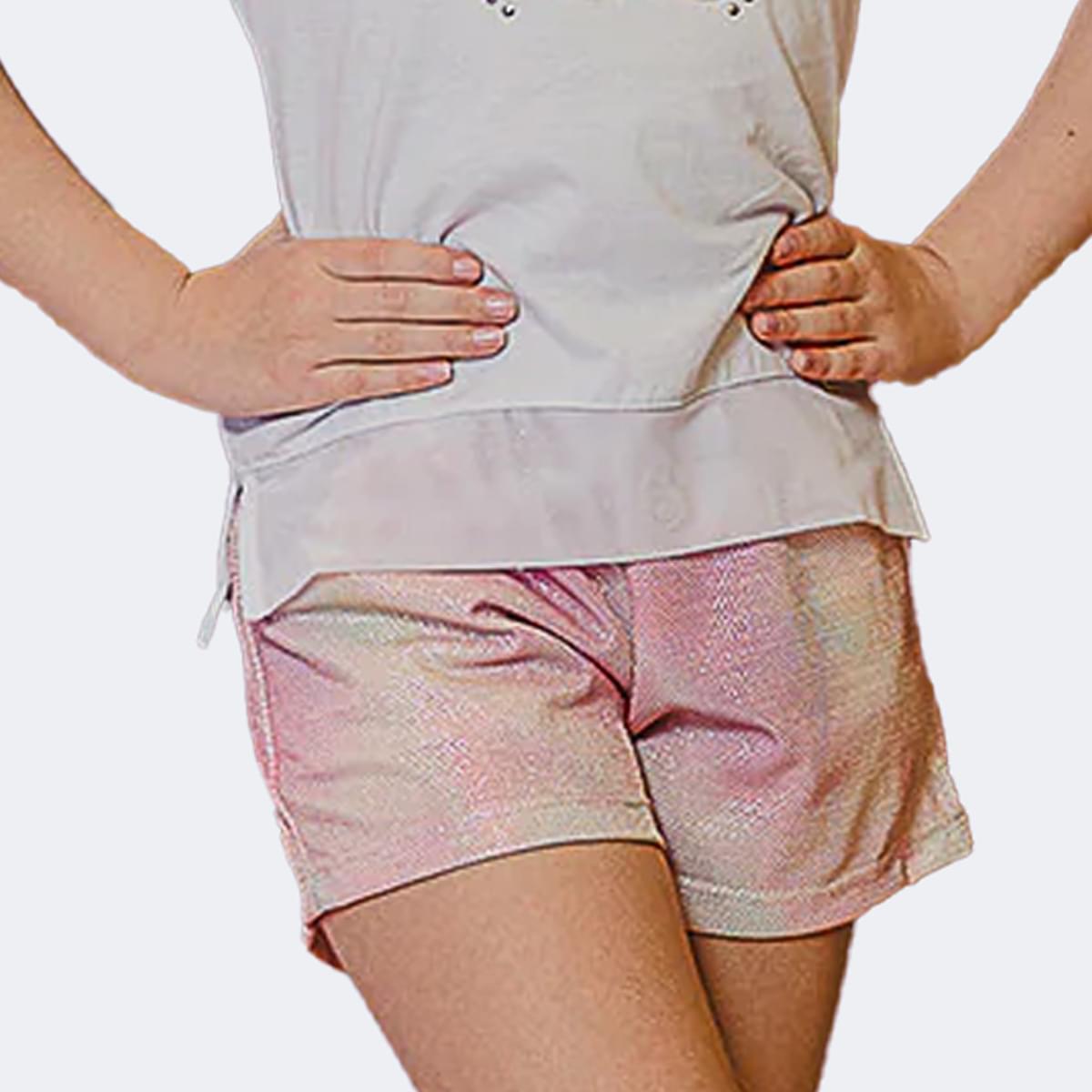 Short Infantil Pampili Tie Dye Rosa