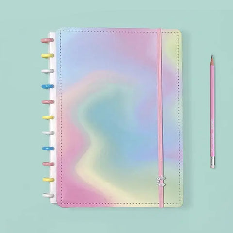 Caderno Inteligente Candy Splash Grande Colorido