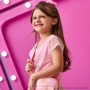 Camiseta Infantil Feminina Beatiful Rosa