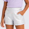 Short Infantil Pampili Holográfico Prata