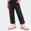 Calça Jeans Infantil Pampili Lisa Preta