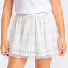 Saia de Tule Pampili Just Be Cool Off White