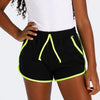 Short Infantil Feminino Pampili Moletinho Preto e Neon
