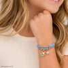 Pulseira Infantil Pampili com Pingentes de Sereia Azul