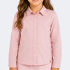 Camisa Infantil Pampili Manga Longa Rose