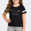 Camiseta Infantil Pampili Happy Mood Preta