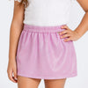 Short Saia Infantil Pampili em Tule Rosa Neon Luz
