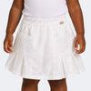 Saia Infantil Pampili Drapeada com Bolsos Off White