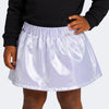 Short Saia Infantil Pampili Brilho Furta-Cor Branco