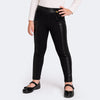 Calça Legging Infantil Pampili Acetinada Preta