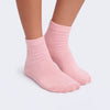 Meia Soquete Infantil Pampili Rosa