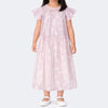 Vestido Infantil Pampili Godê em Camadas Rosê
