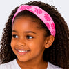 Faixa de Cabelo Infantil Pampili Conchas Rosa