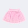 Saia Infantil Pampili em Tule com Laço Rosa