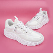 Tênis Feminino Tweenie #Chunky Dalla Matelassê Comfy Branco