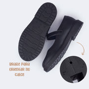 Sapato Infantil Pampili Tifany Costuras Preto