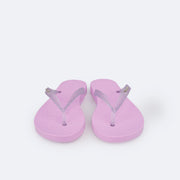 Chinelo Infantil Pampili Love Lilás - Vem com necessaire!