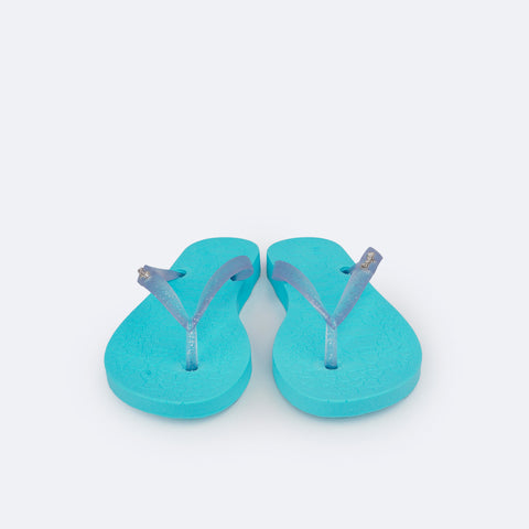 Chinelo Infantil Pampili Love Azul Dalia - Vem com necessaire!