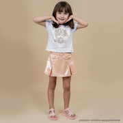 Camiseta Infantil Pampili Choose Joy Branca