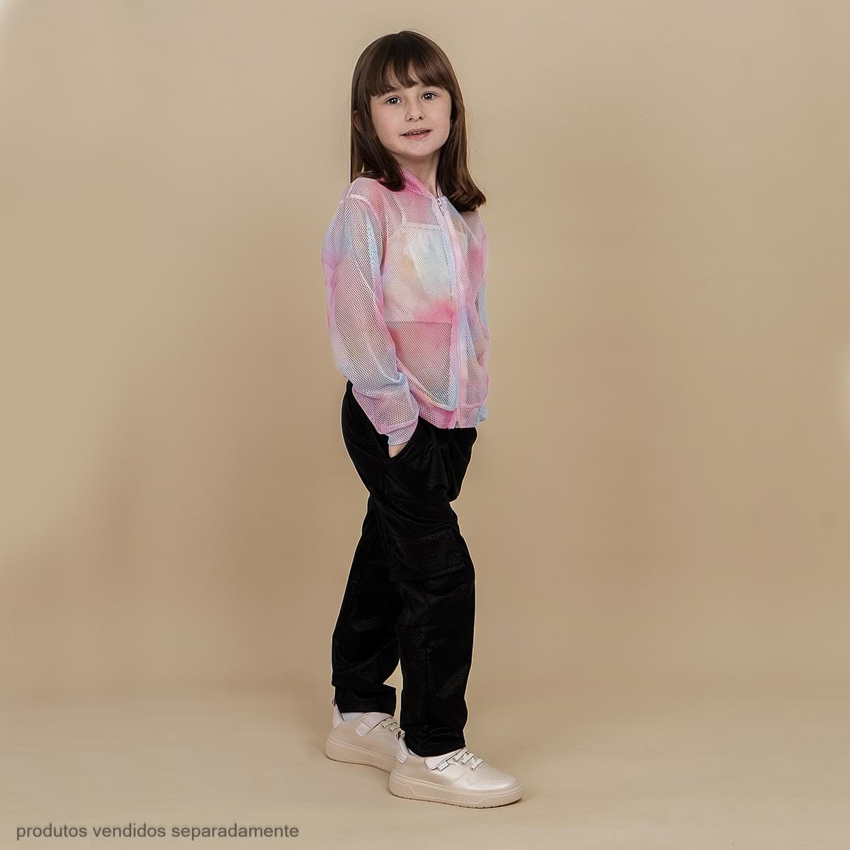 Jaqueta Infantil Pampili Telada Tie Dye