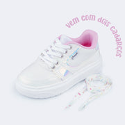 Tênis Infantil Feminino XP24 Customize Branco