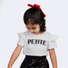 Camiseta Infantil Pampili Petite Branca