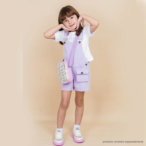 Bolsa Infantil Pampili Pamp Colors Lilás