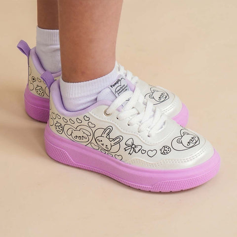 Tênis Infantil Feminino XP24 Pamp Colors Lilás