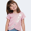 Camiseta Infantil Pampili Happy Day Rosa