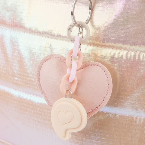 Mochila Escolar Infantil Pampili Coração Salmão