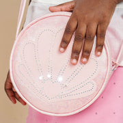 Bolsa de Led Infantil Pampili Concha Rosa Perolada