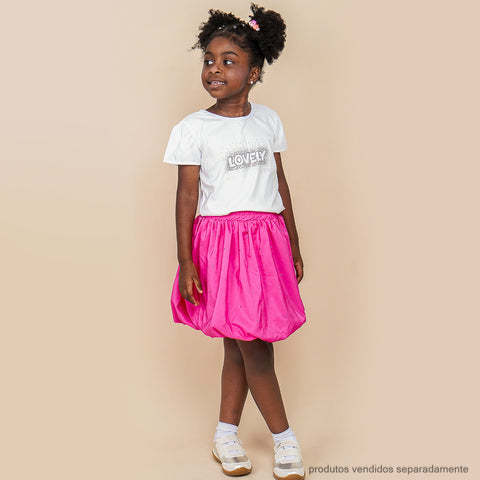 Tênis Infantil Pampili New Honey Branco Prata