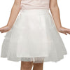 Saia Infantil Feminina Pampili de Tule Branca