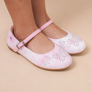 Sapato Infantil Pampili Bailarina Borboleta e Glitter Tie Dye