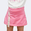 Short Saia Infantil Pampili Corações Rosa