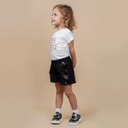 Camiseta Infantil Pampili Life Style Tachas Branca