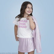 Camiseta Infantil Pampili Good Days Ahead Off White