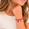 Pulseira Infantil Pampili I Love Dogs Pink