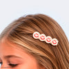 Presilha de Cabelo Infantil Carinha Smile Marfim