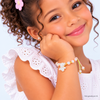 Pulseira Infantil Pampili Ursinho Perolado Colorido Claro